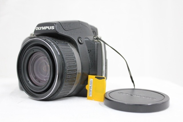 【返品保証】 【便利な単三電池で使用可】オリンパス Olympus SP-565UZ 20x ブラック コンパクトデジタルカメラ e9289