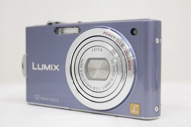 【返品保証】 パナソニック Panasonic LUMIX DMC-FX60 ブルー コンパクトデジタルカメラ e9266
