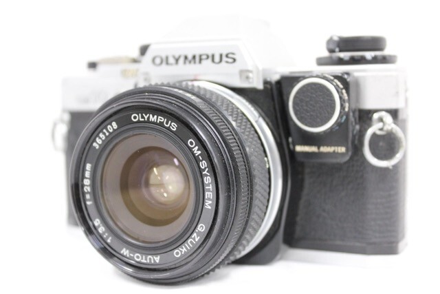【返品保証】 オリンパス Olympus OM10 OM-SYSTEM G.ZUIKO 28mm F3.5 ボディレンズセット e9258