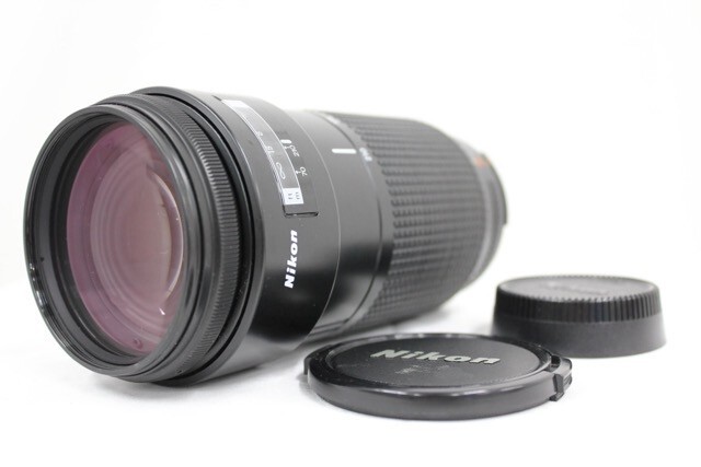 【返品保証】 ニコン Nikon AF NIKKOR 70-210mm F4 前後キャップ付き レンズ e9248