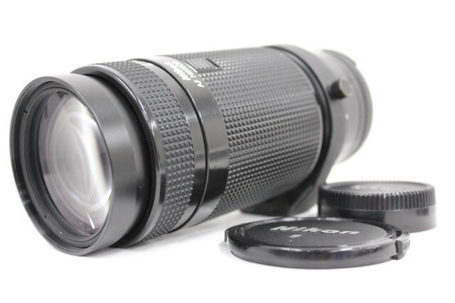 【返品保証】 ニコン Nikon AF NIKKOR 75-300mm F4.5-5.6 前後キャップ・三脚座付き レンズ e9247
