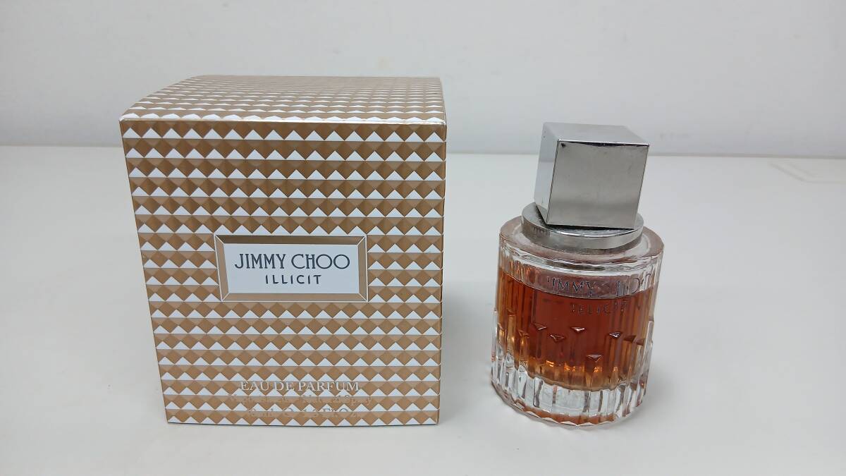 石2603-0656　Jimmy Choo　ジミー チュウ　レディース香水　イリシット　ILLICIT　オードパルファム　フロオリエンタル香り　中古品　ヤ60