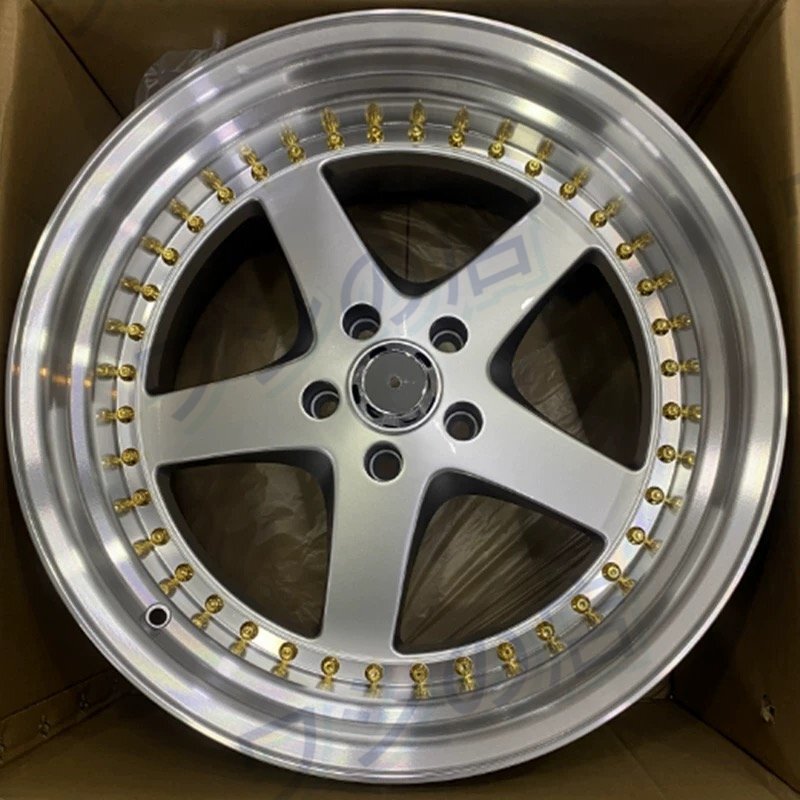 19 インチ 9.5J ホイール 4 本 ハブリング付 トヨタ レクサス流用 ET22 ツライチ スタンス抜群 車幅詰め注意 エアサス推奨