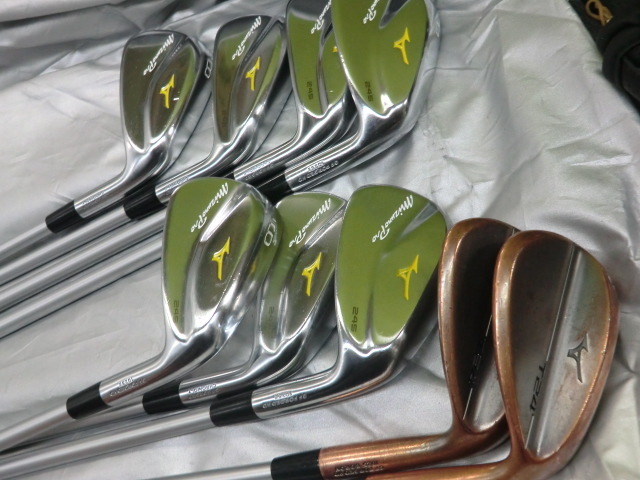 買取入荷/即納◆美品ミズノプロ245中空アイアン 5I-PW GW 52度56度◆9本set◆