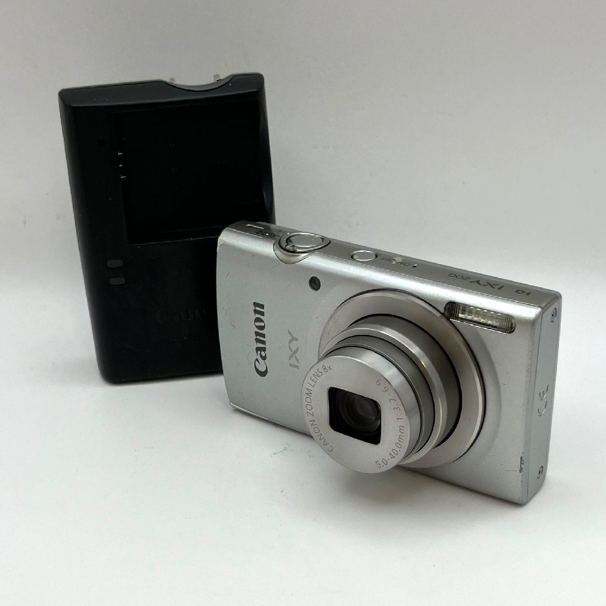 1円～/Canon/キャノン/IXY/200/PC2333/付属品付/デジカメ/コンパクトデジタルカメラ/通電確認済/シャッターOK/①/ジャンク/K098
