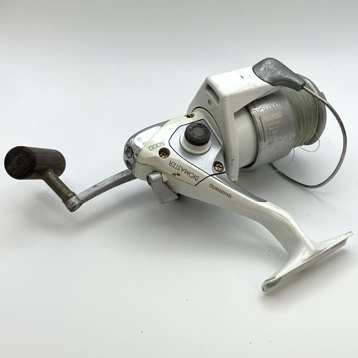 1円～/SHIMANO/シマノ/BIOMASTER/5000/ホワイト/リール/釣り具/フィッシング/ジャンク/Y048