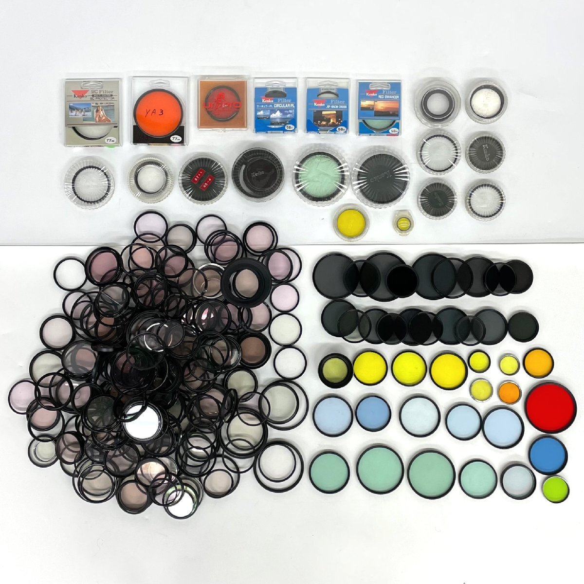1円～/Kenko/Canon/SIGMA/Nikon/etc.../フィルター/300点以上/まとめ/カメラ/アクセサリー/中古/大量/ジャンク/R125