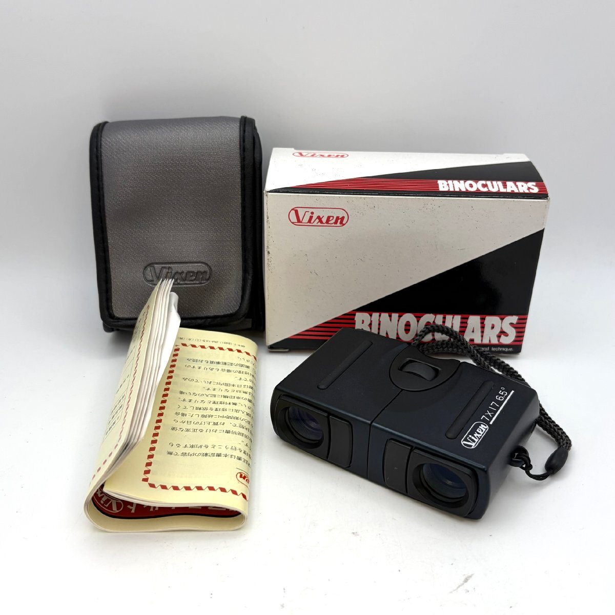 1円～/Vixen/ビクセン/7×17/6.5°/双眼鏡/箱・ケース付/ジャンク/N071