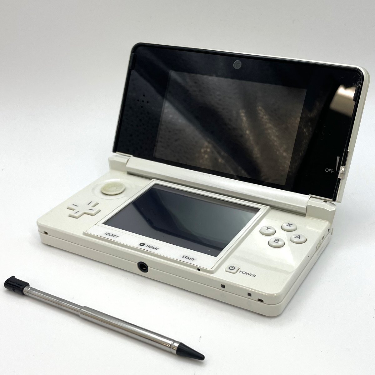 1円～/Nintendo/任天堂/ニンテンドー/3DS/CTR-001/ホワイト/ゲーム/本体/おもちゃ/ジャンク/Y049