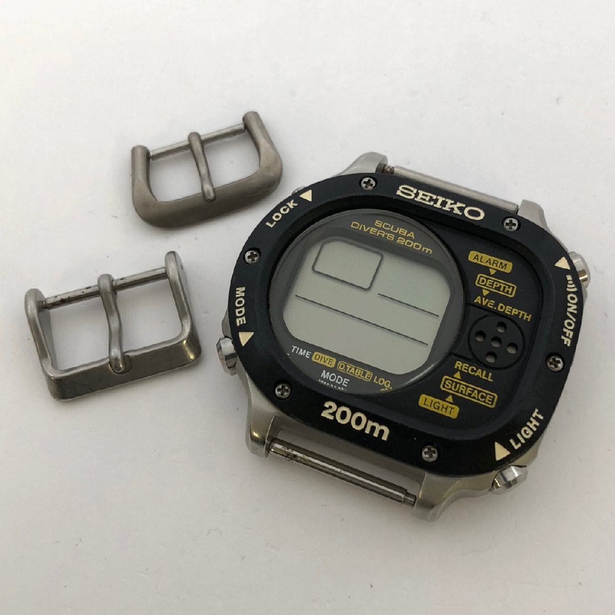 1円～/SEIKO/セイコー/スキューバマスター/SCUBA/DIVER’S/M726-5A10/200m/純正尾錠/クォーツ/メンズ腕時計/ジャンク/S102