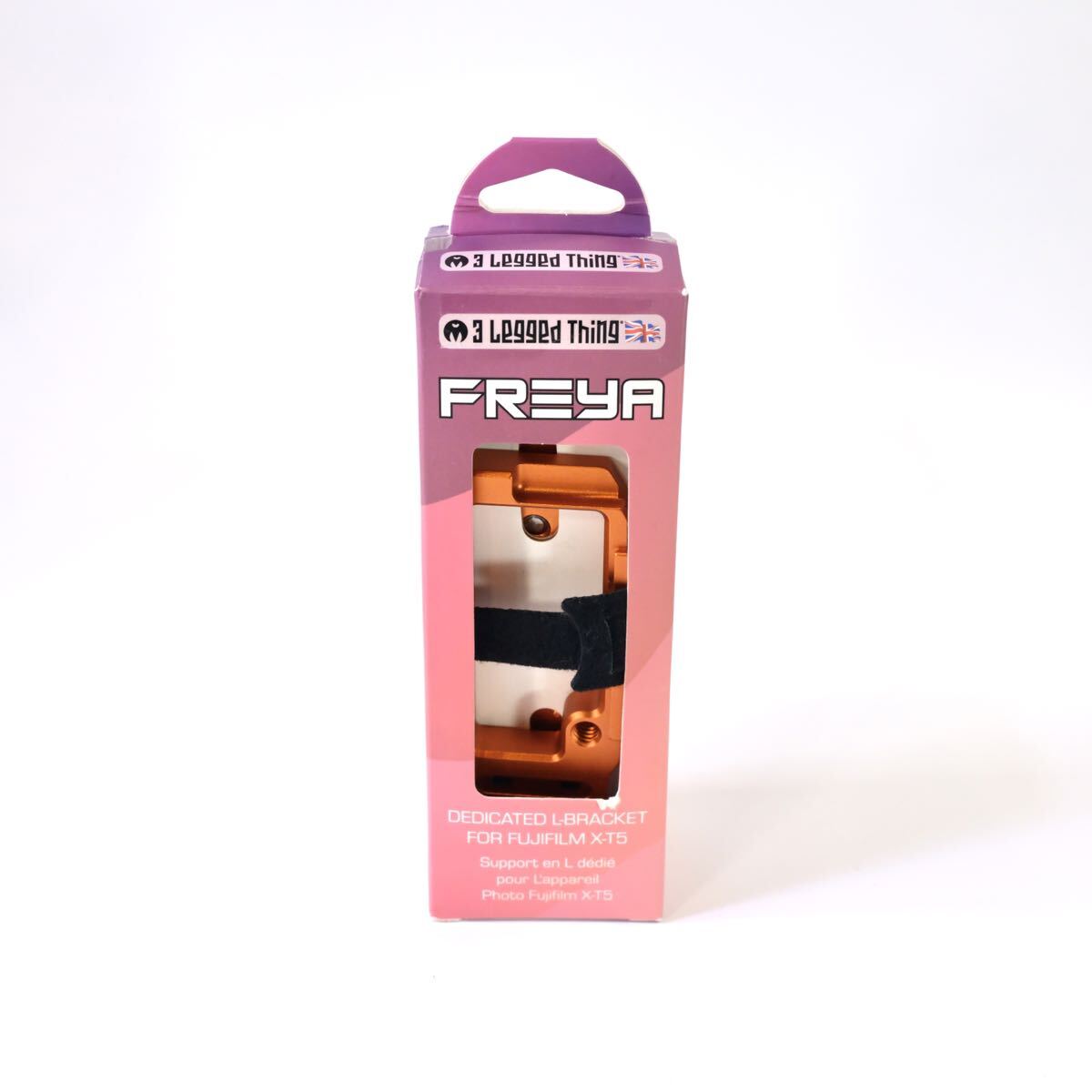 3 Legged Thing L型ブラケット FUJIFILM X-T5用 オレンジ