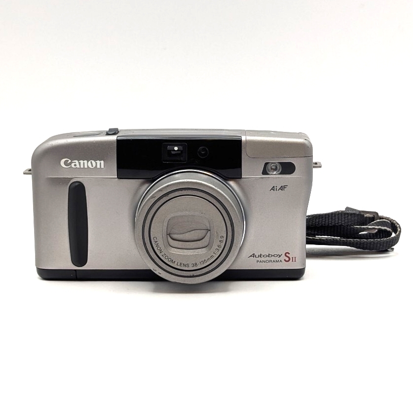 Canon Autoboy SⅡ キャノン オートボーイ PANORAMA コンパクトフィルムカメラ S II 動作品