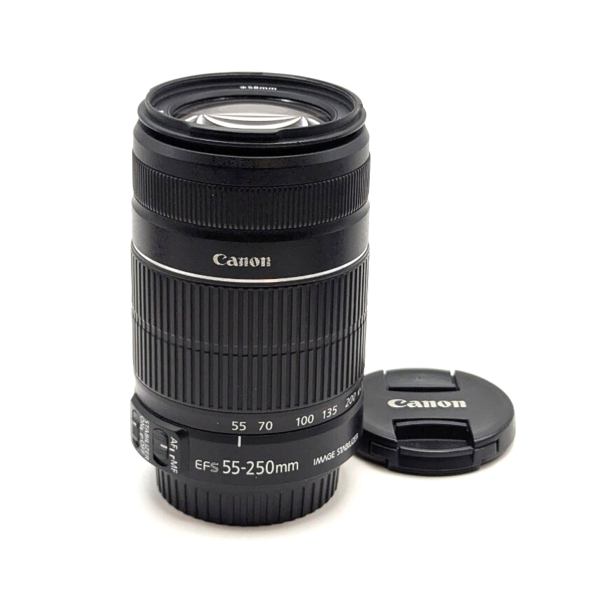 Canon EF-S 55-250mm f4-5.6 IS II キヤノン ズームレンズ 動作品