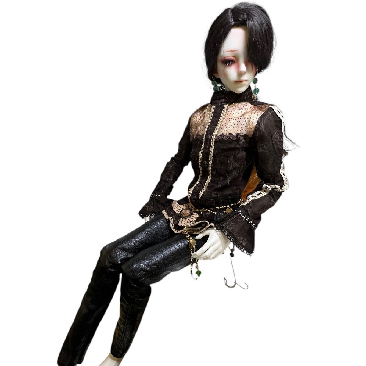 LUTS doll Senior 65 Delf SDF65 White 男の子 BJD 約65cm カスタム 衣装 ウイッグ 証明書付