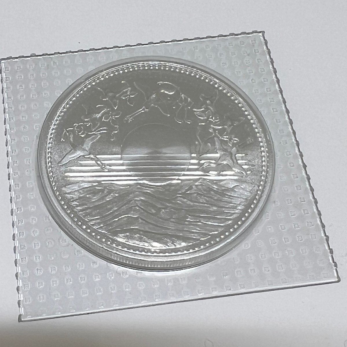 【純銀】御在位六十年記念 壱万円銀貨 昭和61年 ブリスター入り コレクション 未使用②