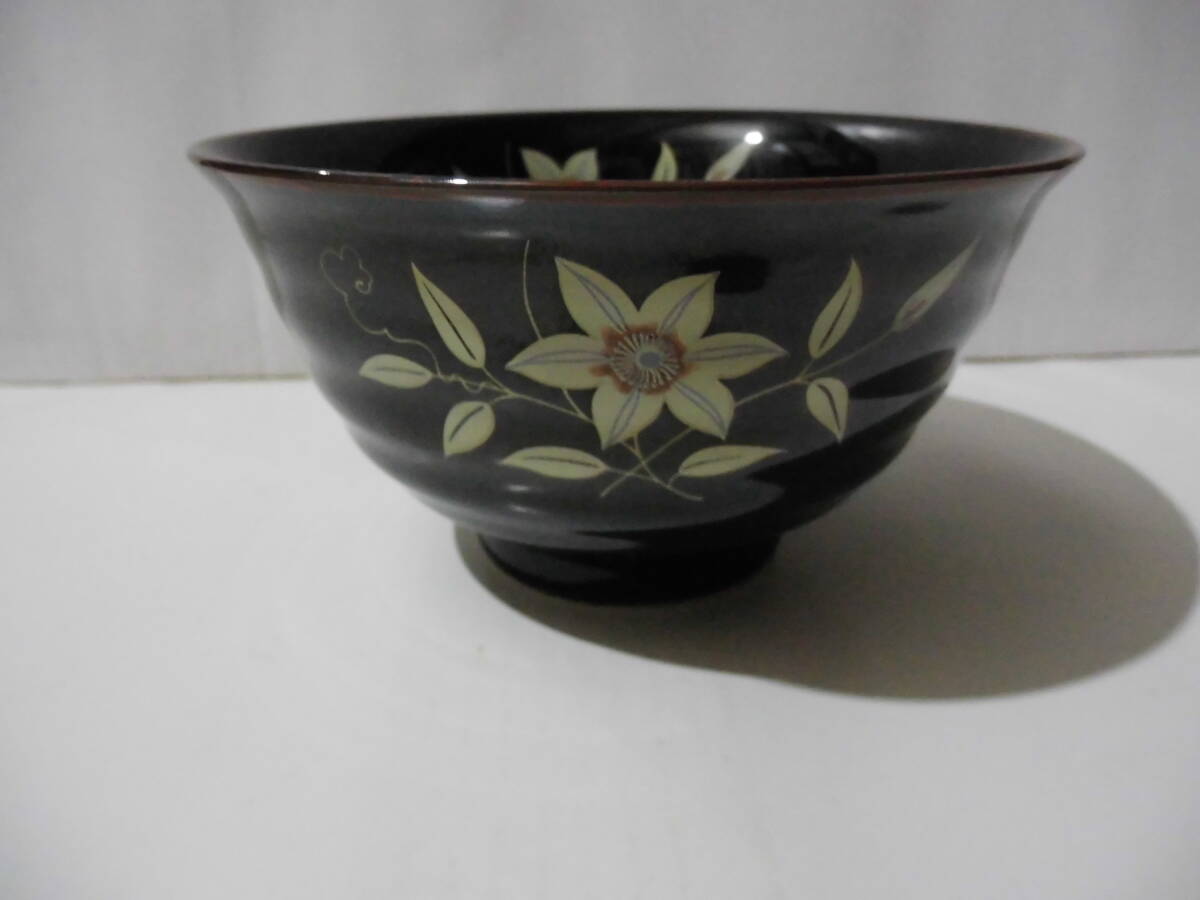 どんぶり　☆　慶斉　☆　茶碗　☆　花柄　☆　