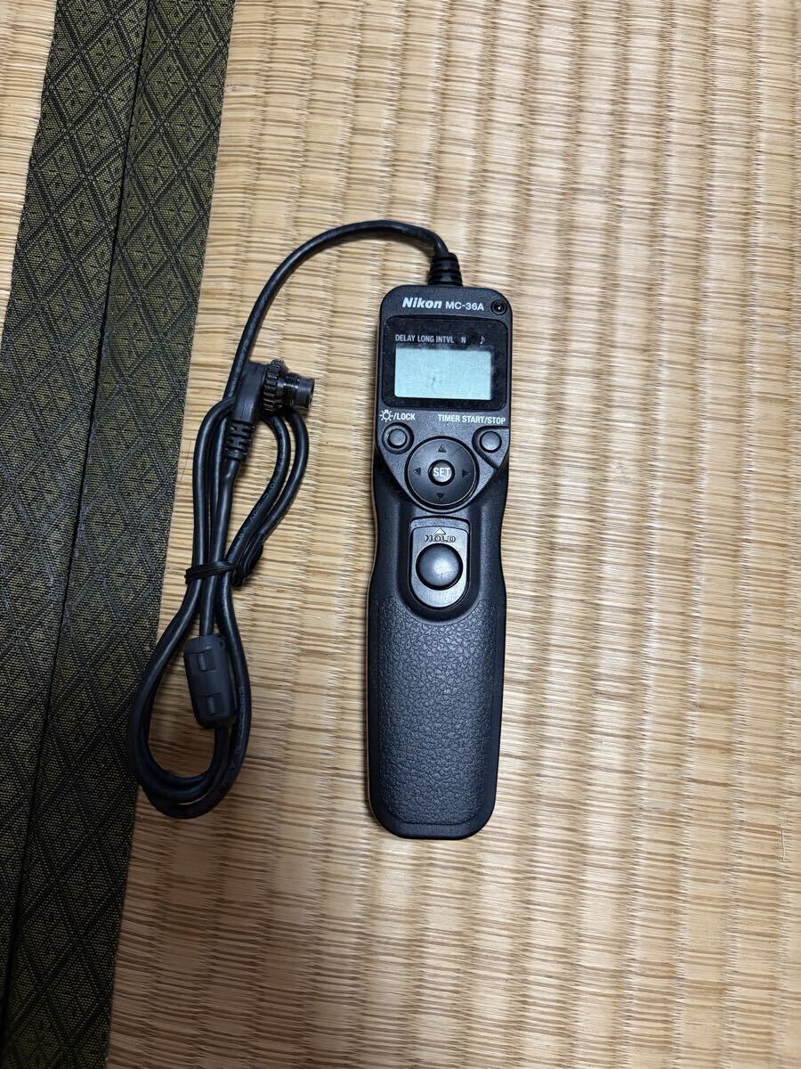 【1円スタート】Nikon MC-36A リモートコード ニコン タイマーリモートコントローラー リモコン