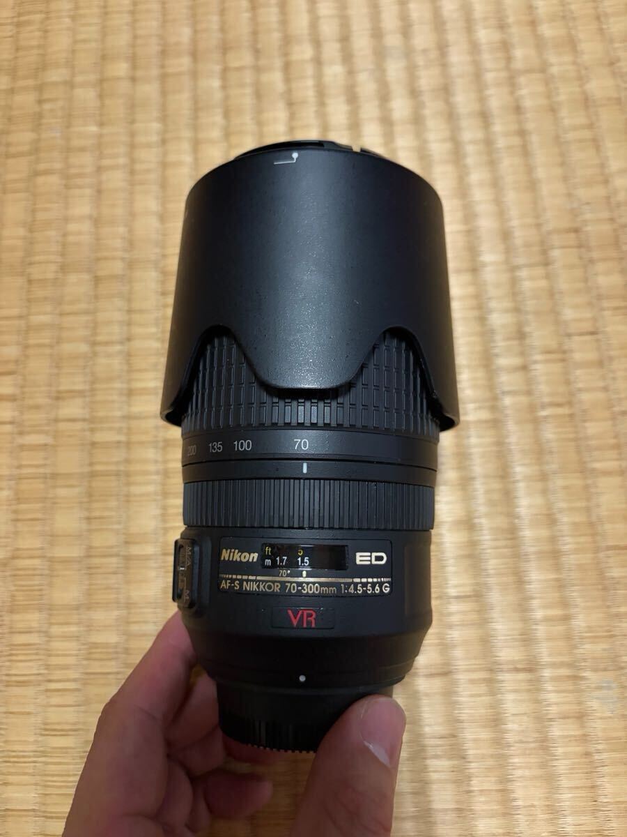 【1円スタート】 Nikon AF-S NIKKOR 70-300mm 1:4.5-5.6 G ED カメラ レンズ