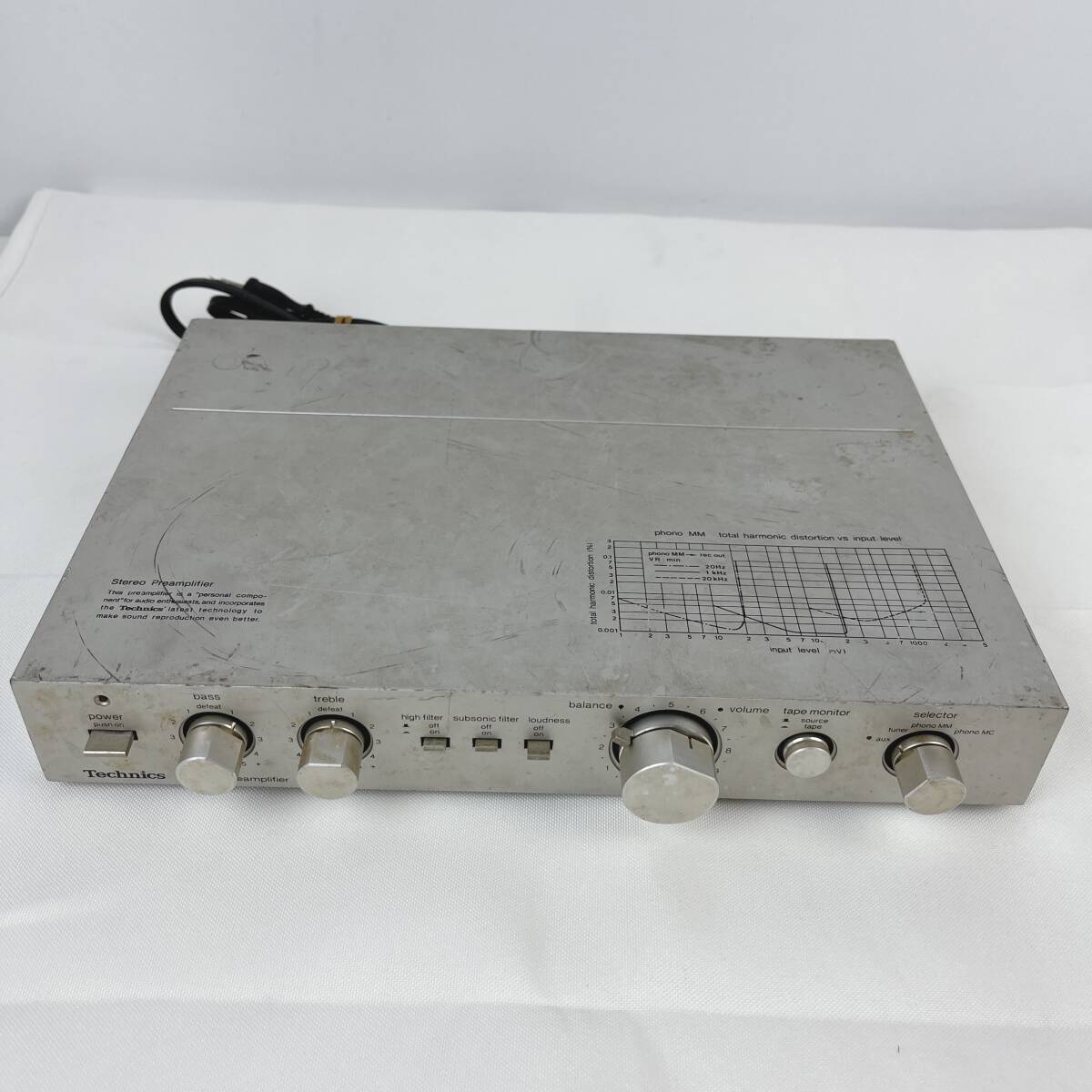 Technics プリアンプ　SU-C 01