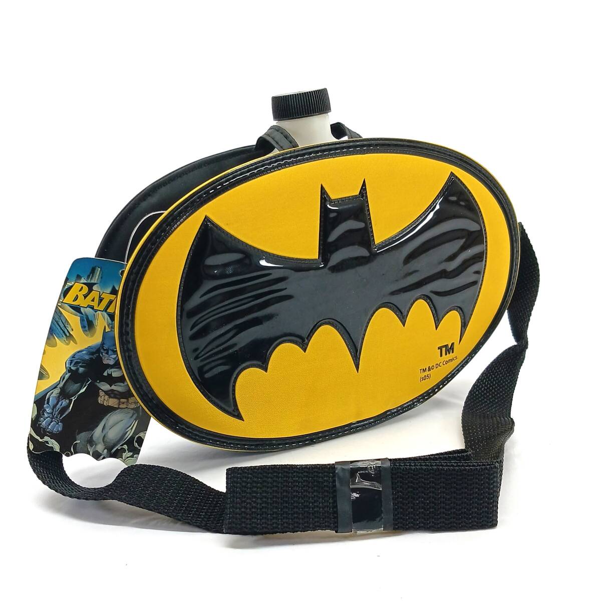 BATMAN バットマン 水筒 ボトルケース タグ付き DCコミックス 昭和レトロ 当時物