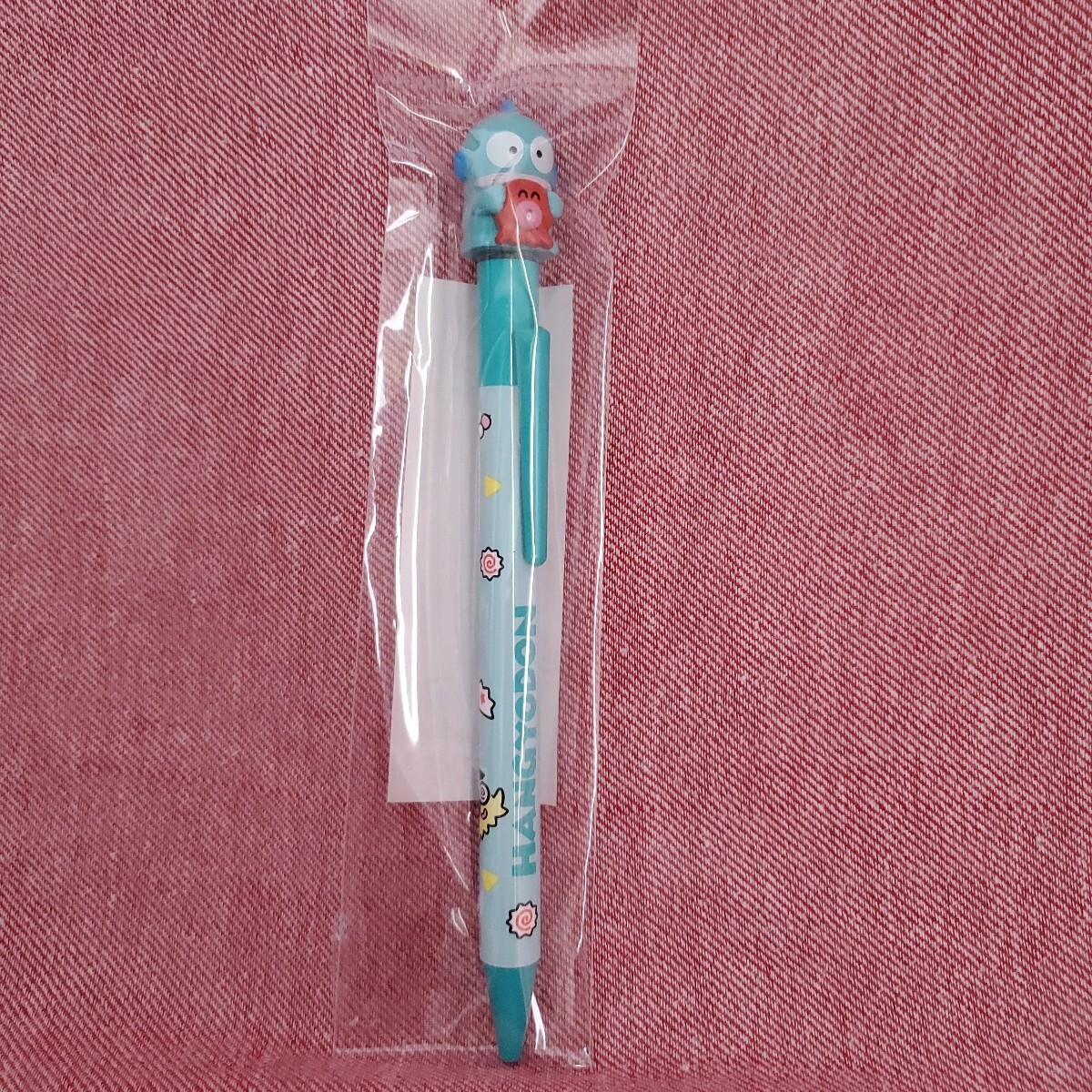 ハンギョドン マスコット付きボールペン インク色:黒 　日本製　サンリオ正規品　SANRIOoriginal　はぴだんぶい　新品未開封