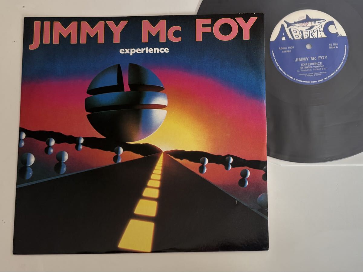 【90年伊Ori】JIMMY Mc FOY/ experience (Extended/Radio/Inst)'12 ABEATC ITALY Abeat1009 ジミー マクフォイ,Hi-NRG,哀愁ユーロ,EUROBEAT