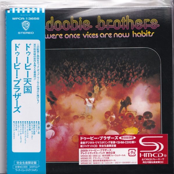 《新品》即決 紙ジャケット F【ドゥービー・ブラザーズ The Doobie Brothers ドゥービー天国＜初回限定盤＞《高音質SHM-CD》廃盤