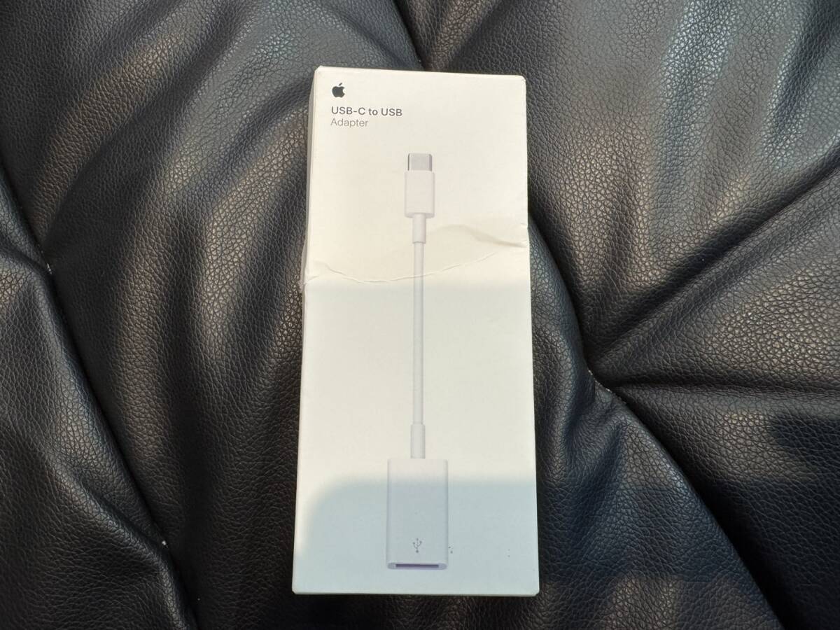 【未使用】Apple USB-C to USB アダプター