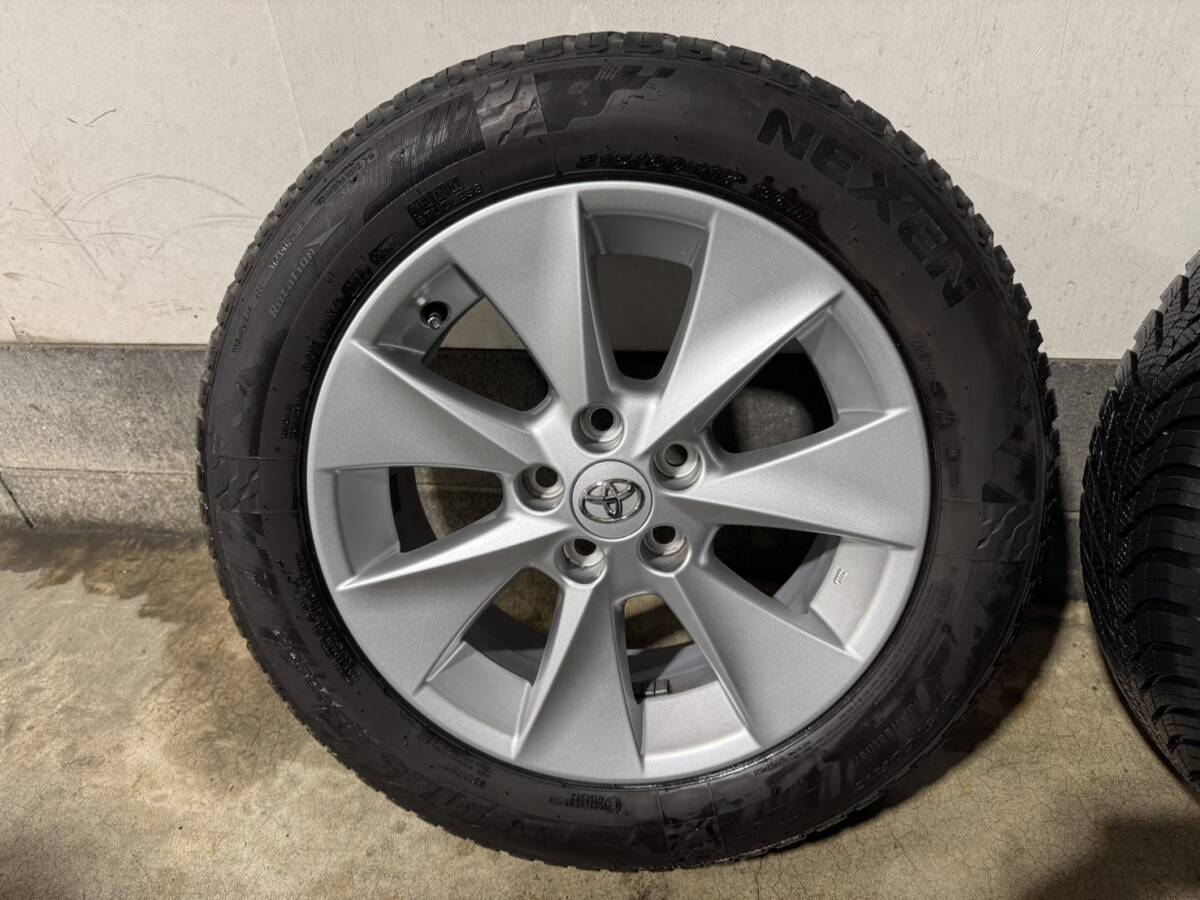 【超バリ山】アルファード 17インチ ホイール＆タイヤセット　2023年製　215/60R17 