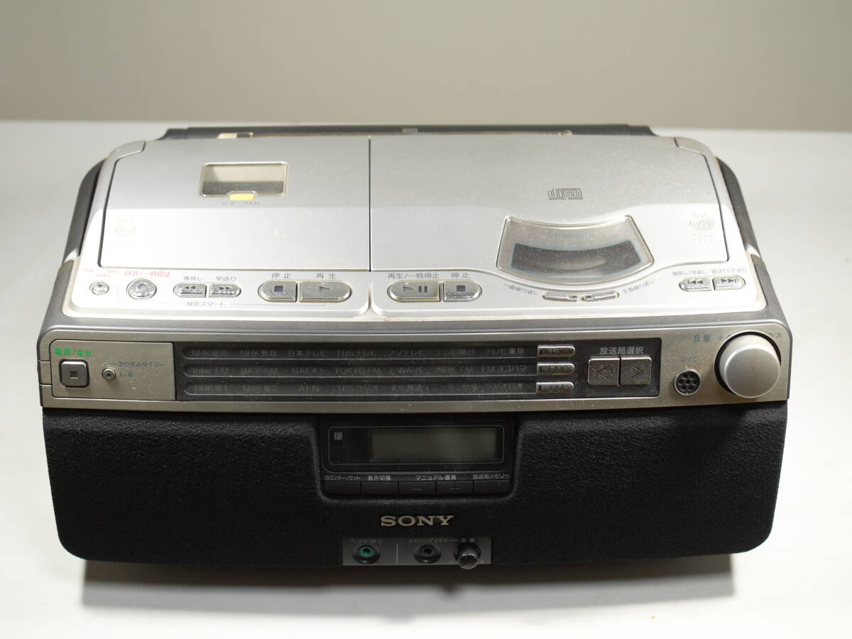 SONY　CDカセットレコーダー
