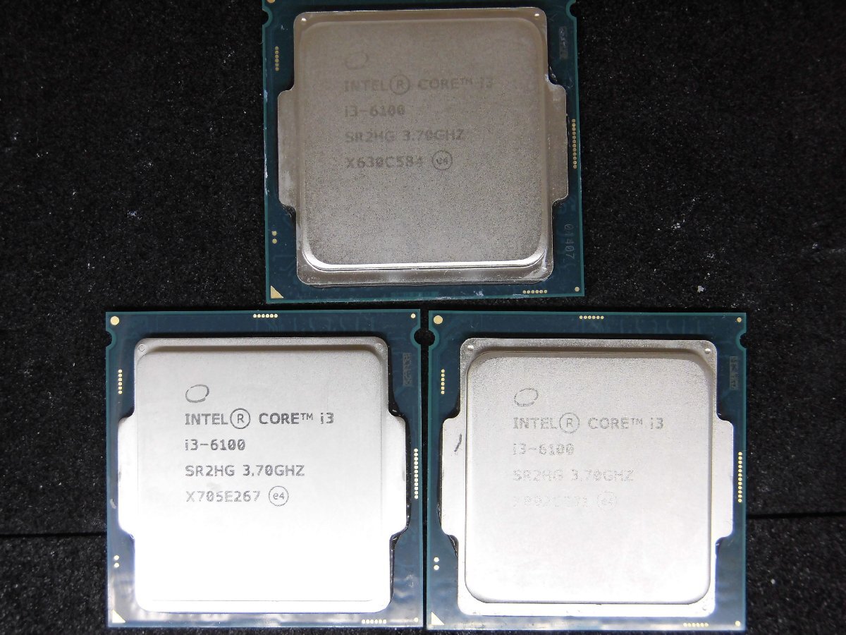 【T401】CPU★Core i3-6100 3.70GHz 5個セット