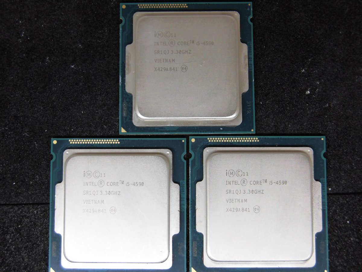 【T404】CPU★Core i5-4590 3.30GHz 5個セット