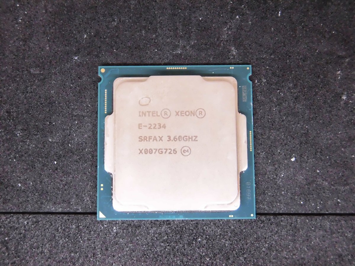 【T419】CPU★XEON E-2234 3.60GHz