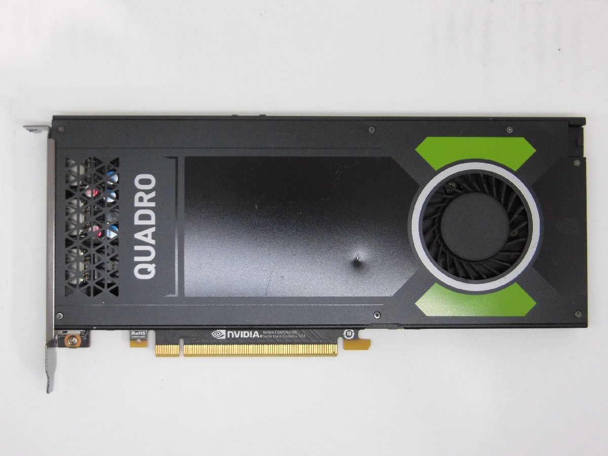 【K055】 グラフィックボード★NVIDIA QUADRO P4000