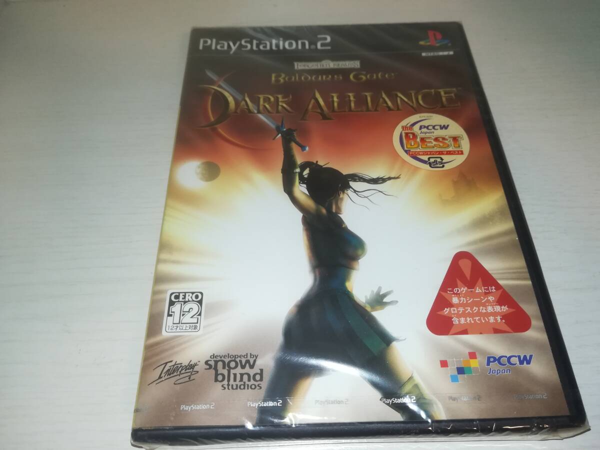 PS2 新品未開封 バルダーズゲート・ダークアライアンス PCCW Japan BEST Baldur's Gate DARK ALLIANCE