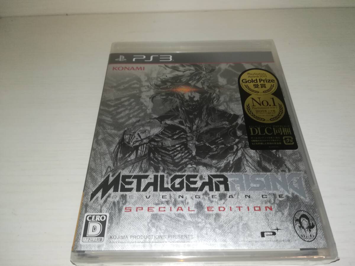 PS3 新品未開封 METAL GEAR RISING REVENGEANCE SPECIAL EDITION DLC同梱 メタルギア ライジング リベンジェンス