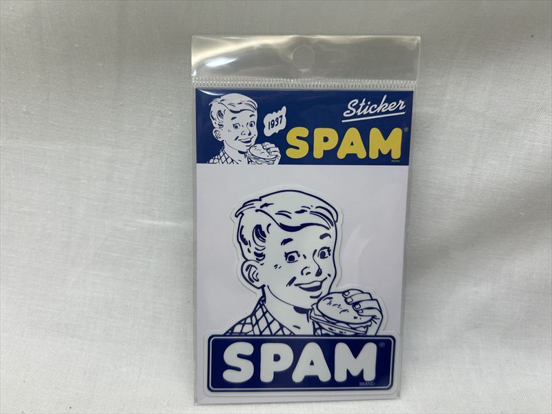 企業系ステッカー　STICKER SPAM OLD　BOY（SPA-010） デカール スパム アメリカン雑貨