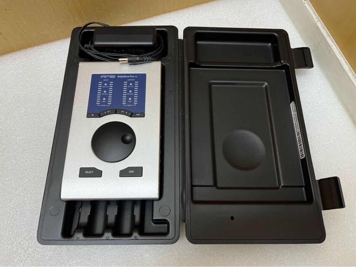 U013975 RME Babyface Pro FS オーディオインターフェース アールエムイー 通電確認済み　現状品　0317