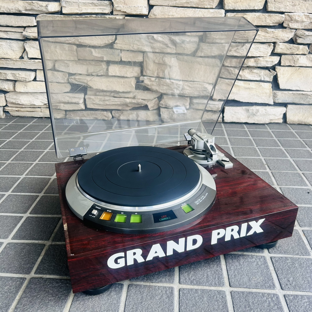 DENON レコードプレーヤー DP-57M ターンテーブル デノン 26C 北TO3