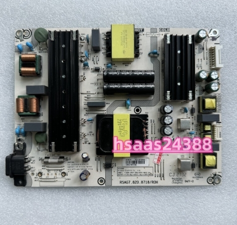 中古　東芝 REGZA 55M540X 55C340X 55M530X 液晶テレビ 電源基板 RSAG7.820.8718/ROH 　バックライト4針