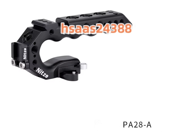 Nitze ハンドルトップハンドルグリップ カメラケージ用 QR NATOクランプ内蔵 - PA28-A