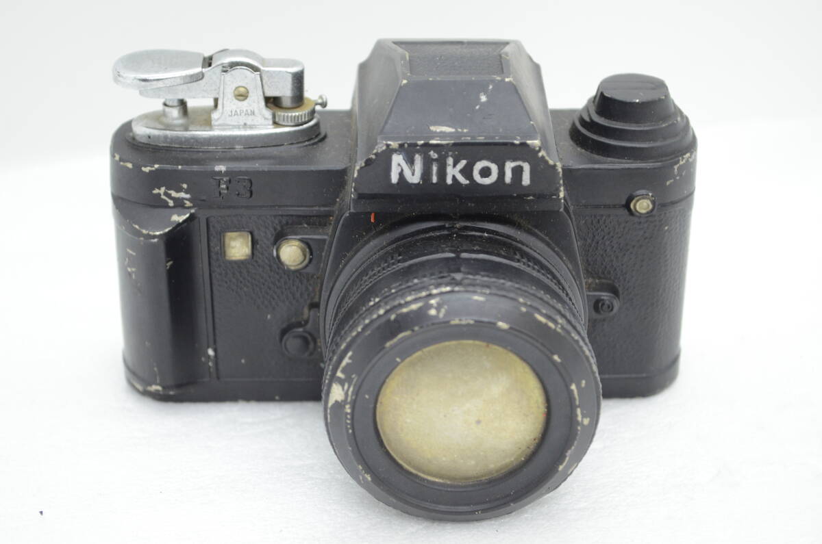 ライター Nikon ニコン F3 カメラ型 ライター　非売品　たばこ　煙草グッズ　喫煙　ノベルティーグッズ　アンティーク