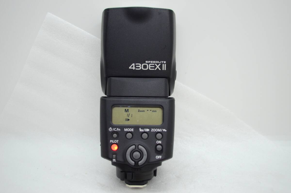 美品 Canon 430EXII SPEEDLITE スピードライト 動作確認済み