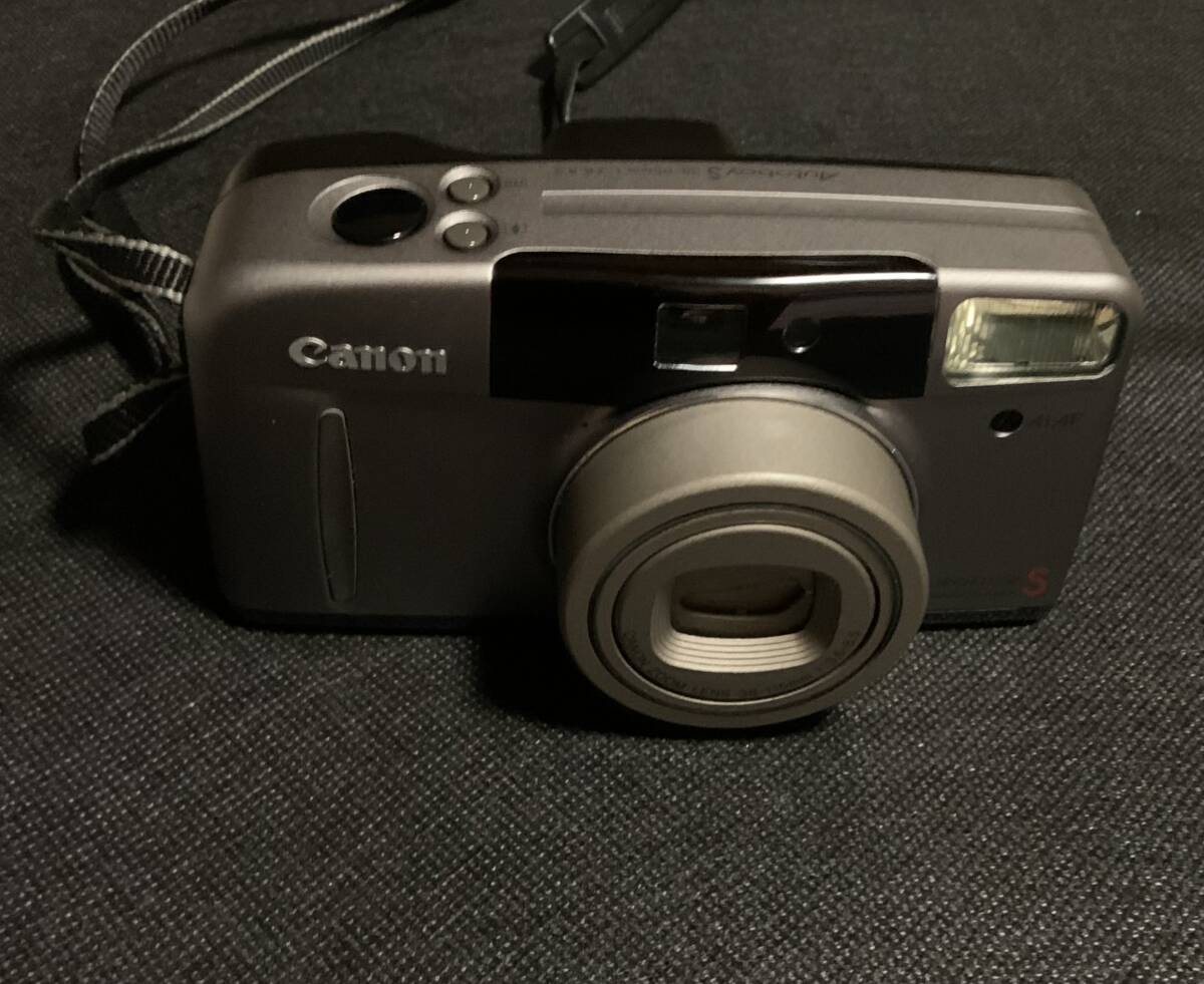現状品　通電OK☆カビ有り Canon コンパクトフィルムカメラ Autoboy S 全自動ズームコンパクトカメラ 
