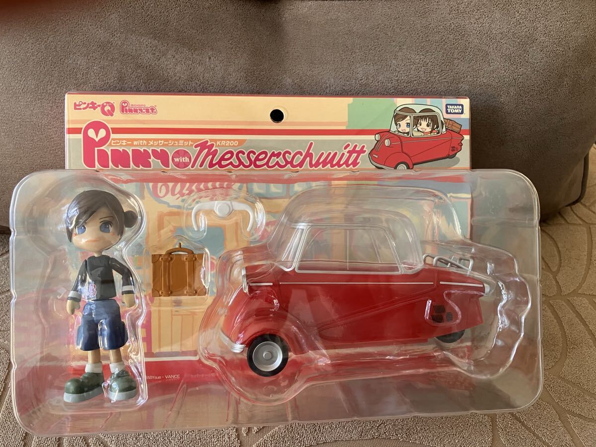 ピンキーQ with メッサーシュミット KR200 タカラトミー チョロQ フリクション走行モデル ピンキーストリート