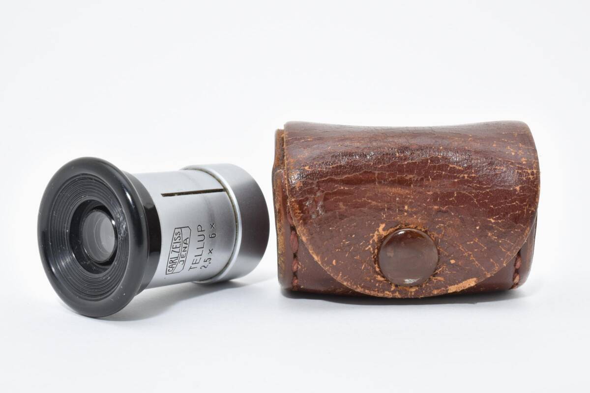 【美品】 Carl Zeiss カールツァイス ZEISS TELLUP 2.5単眼鏡 6倍ルーペ 【動作確認済み】 #2787999