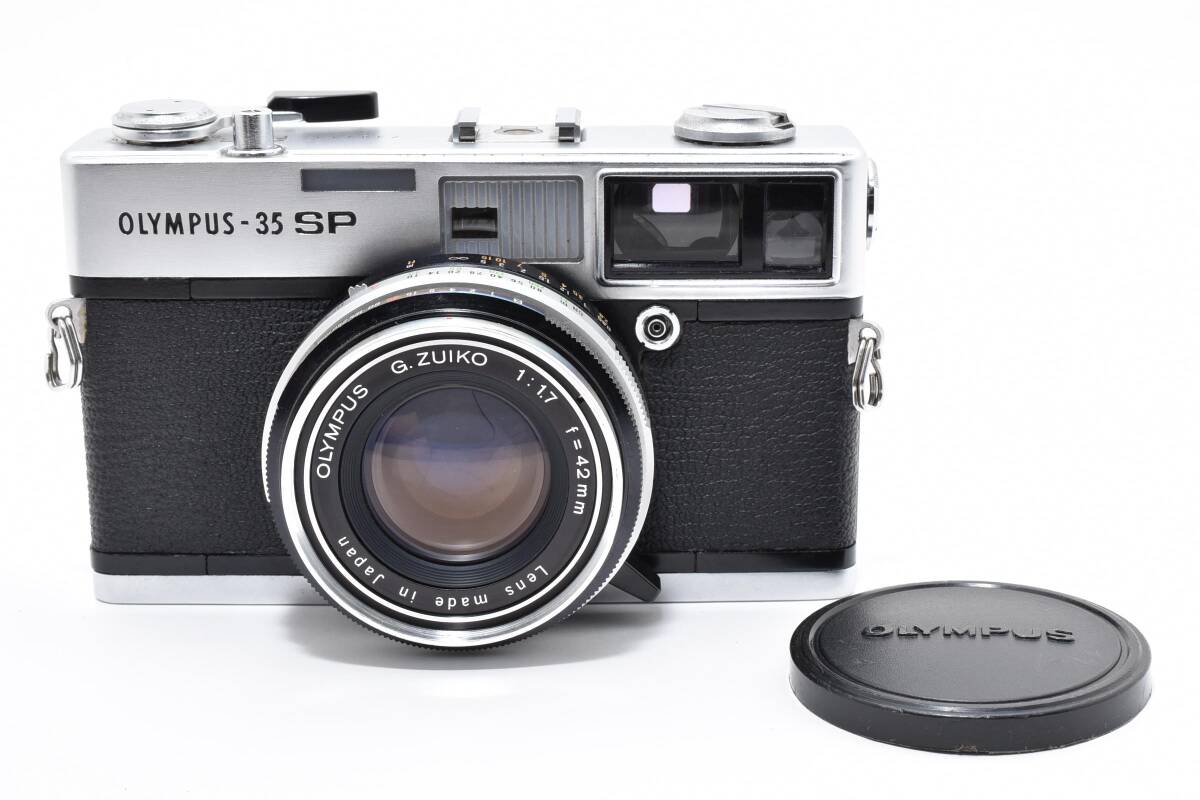 【極上美品】 OLYMPUS-35 オリンパス 1:1.7 f=42㎜ 35 SP G.ZUIKO コンパクトフィルムカメラ【動作確認済み】 #2796045