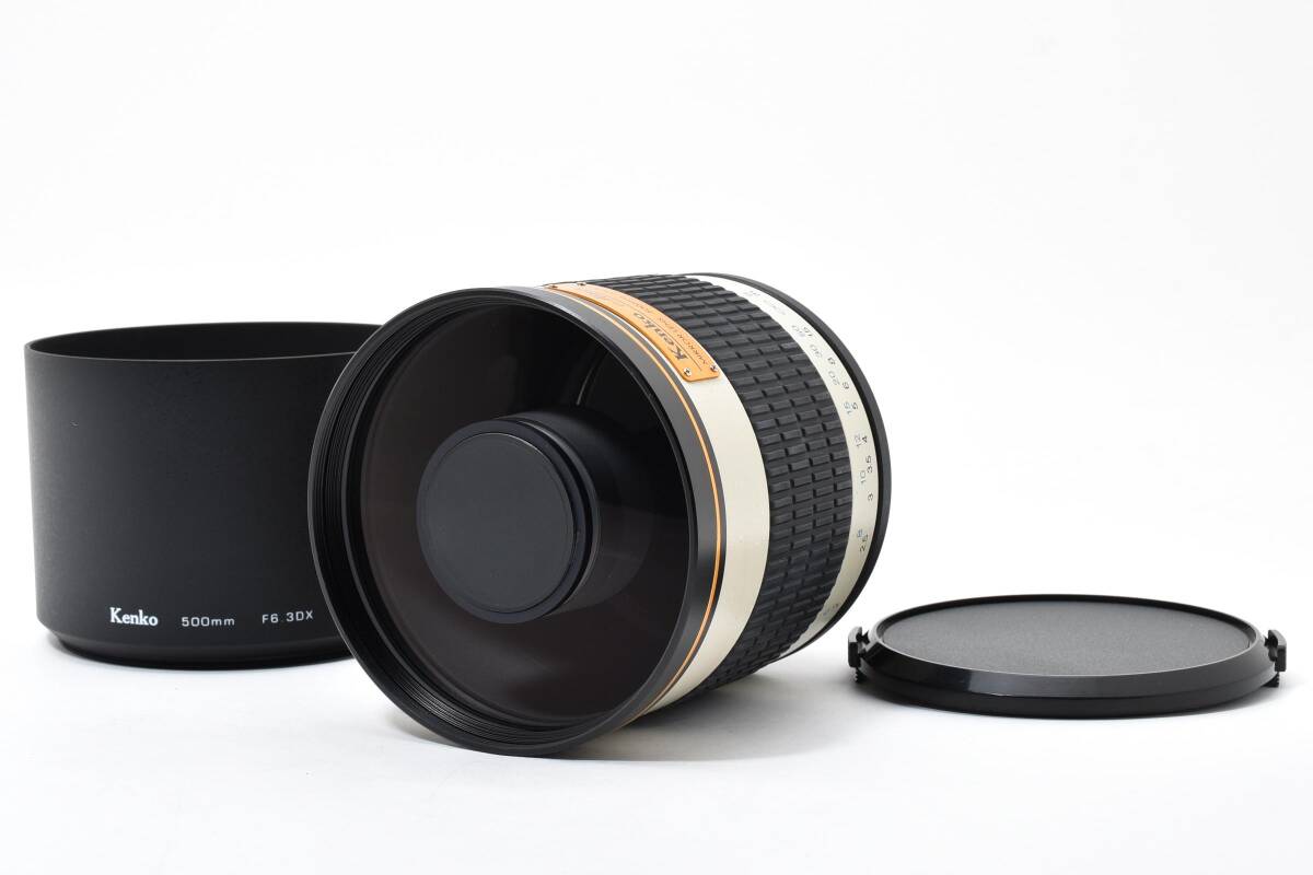 【美品】 Kenko ケンコー MIRROR LENS 500mm F6.3 DX 【動作確認済み】 #2800885