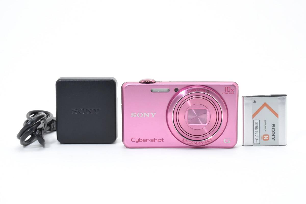 【並品】 SONY ソニー Cyber-shot サイバーショット DSC-WX220 ピンク コンパクトデジタルカメラ【動作確認済み】 #2806330