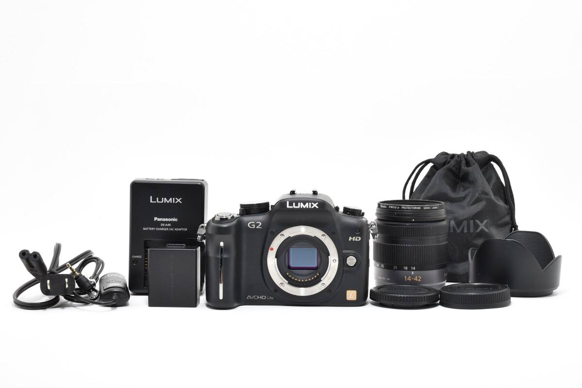 【良品】Panasonic パナソニック LUMIX ルミックス DMC-G2 14-42mm レンズ付き 【動作確認済み】 #2816519
